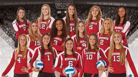 wisconsin volleyball team photos|2024 Volleyball Roster